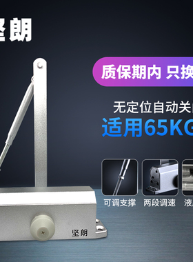 坚朗 闭门器45kg液压缓冲自动消防火门关门神器65kg闭合家用WB021