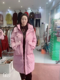 大码羽绒服女装长款胖mm连帽收腰200斤胖妹妹巨显瘦韩版厚外套 冬