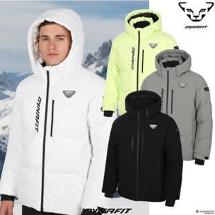 韩国正品代购 DYNAFIT雪豹 24冬 男女防水加厚休闲短款连帽羽绒服