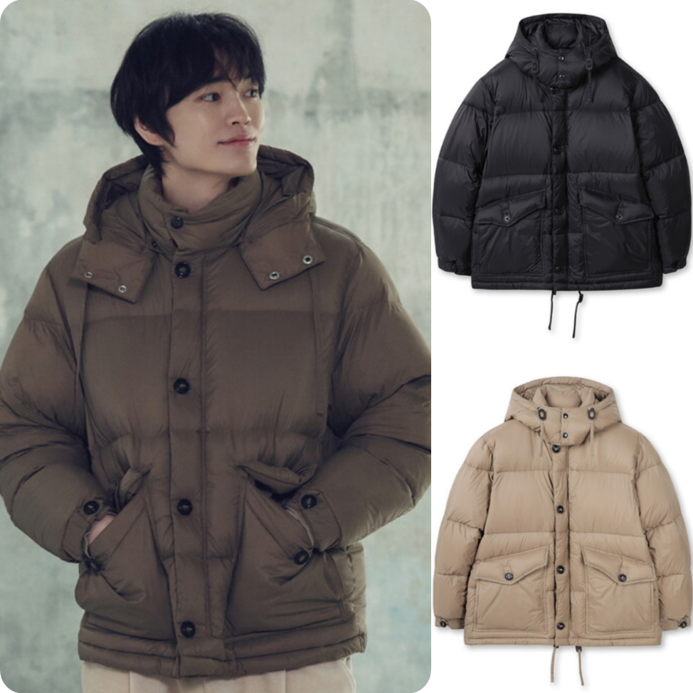 反季特价韩国正品代购 TOPTEN10 24冬 男 防水加厚连帽羽绒服