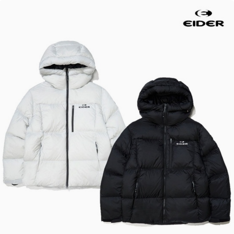 反季特价 韩国正品代购 EIDER 24冬 男防水加厚鹅绒羽绒服90%鹅绒
