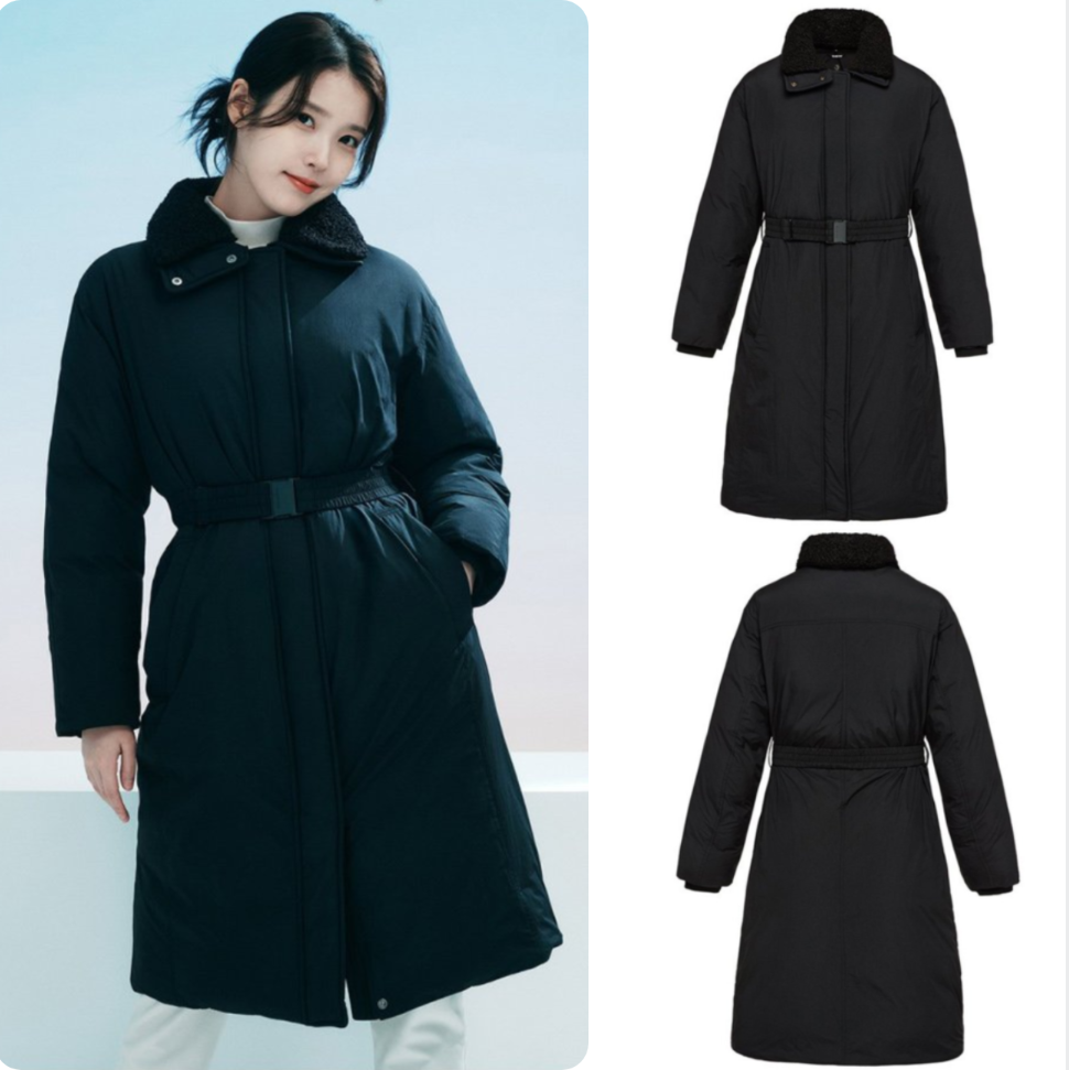 反季特价 韩国代购 BLACK YAK/布来亚克 中长款收腰 IU同款羽绒服