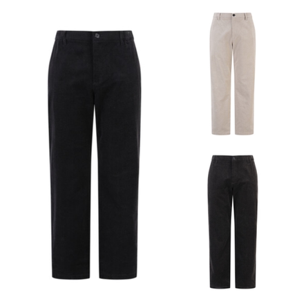 韩国正品代购 PROJECT M 25冬 男 休闲百搭灯芯绒长裤