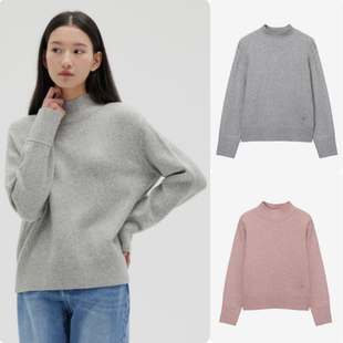 Bridge 25冬 女款 韩国正品 套头针织衫 Mind 百搭时尚 毛衣 代购