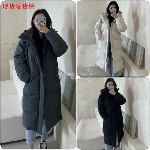polham防水长款加厚鹅绒羽绒服
