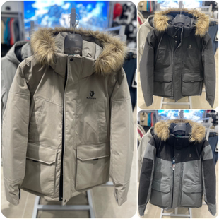 反季特价 韩国代购BLACK YAK/布来亚克 冬 男 防水加厚工装羽绒服