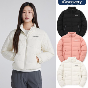 韩国正品代购 DISCOVERY 冬 女 防水加厚保暖鹅绒羽绒服