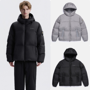 韩代 NATIONAL GEOGRAPHIC国家地理 25冬 男 保暖鹅绒连帽羽绒服