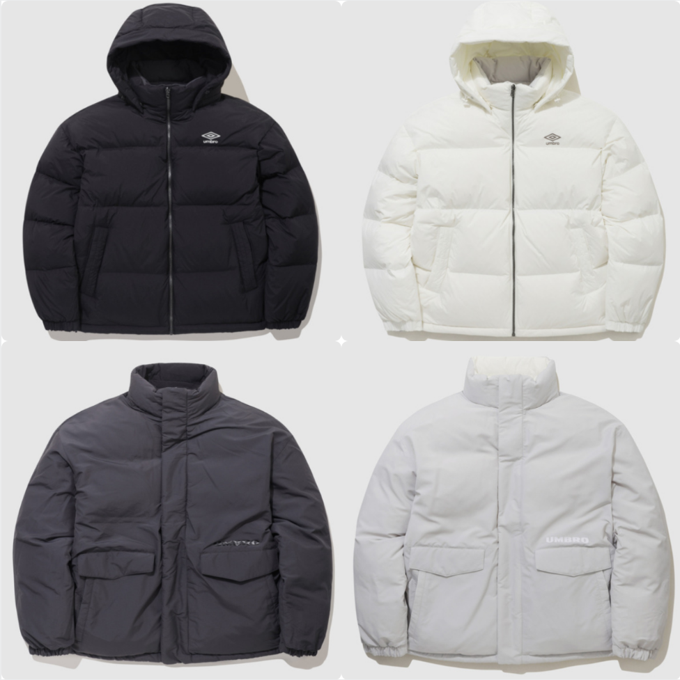 特价 韩国正品代购UMBRO茵宝 25冬 男女情侣防水加厚两面穿羽绒服