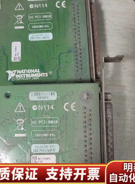 NI PCI-6010数据采集卡 ，能使用，实.询价