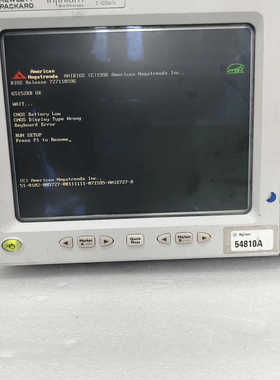 HP示波器54810A，示波器，通电.询价