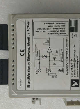 Acromag 989EN-4C16 商业级以太网Modbu.询价