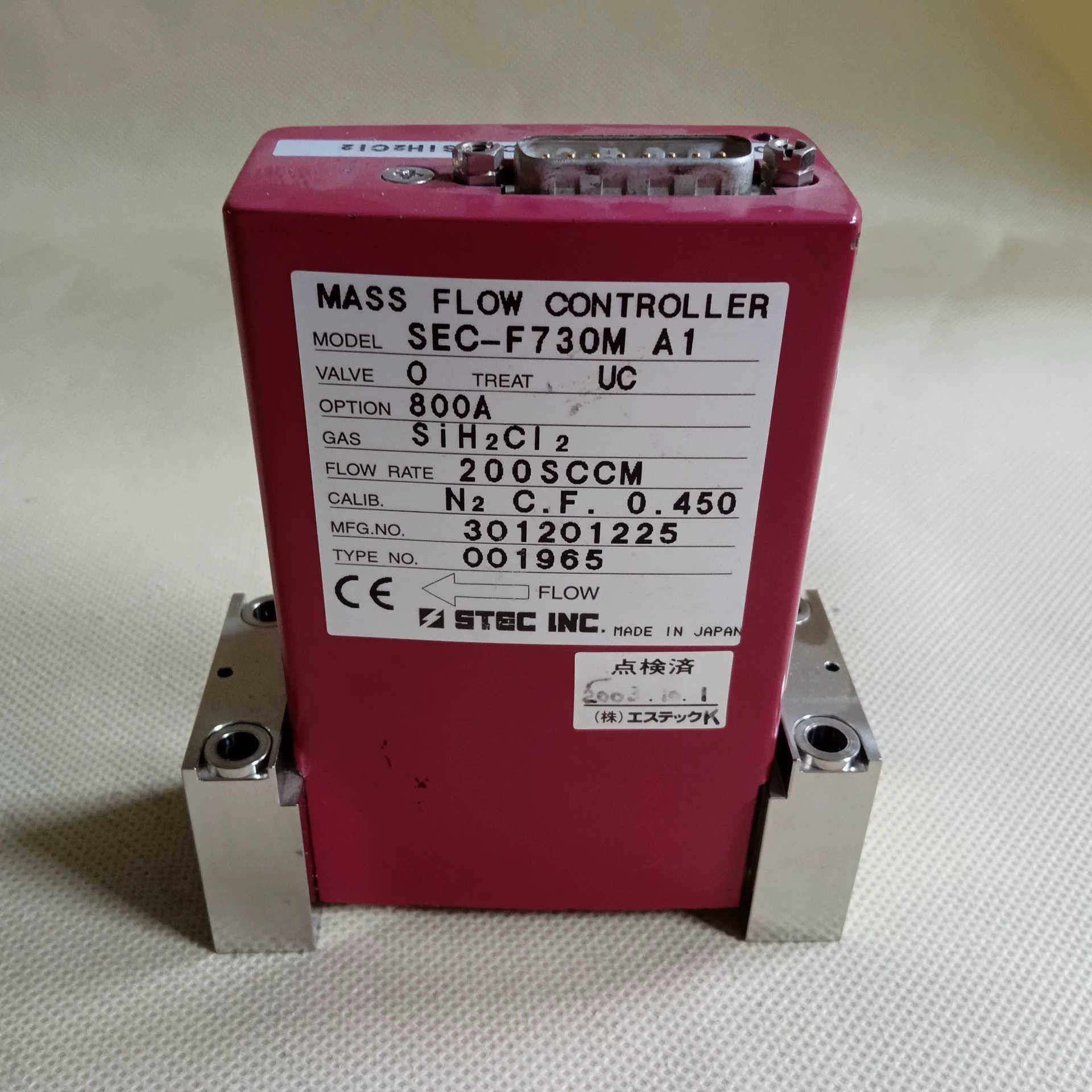 STEC SEC-F730M A1流量200SCCM流量.询价