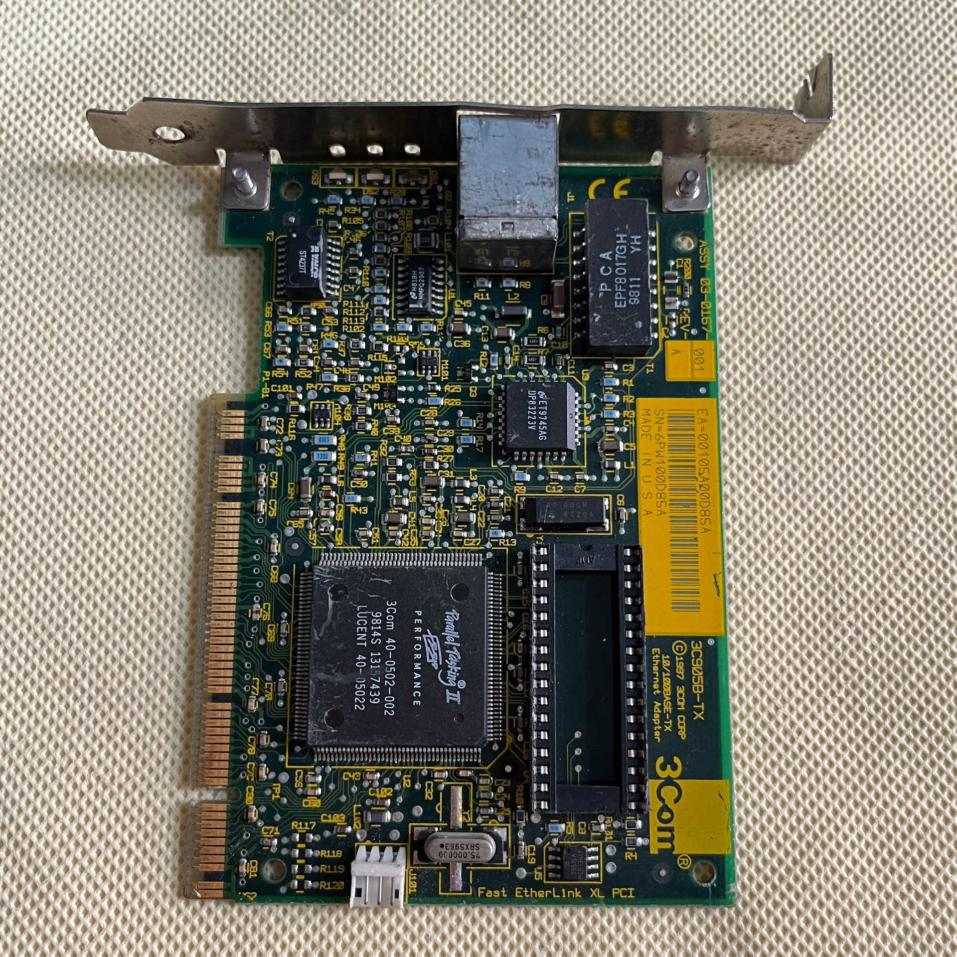 3Com 3C905B-TX网卡     正.询价