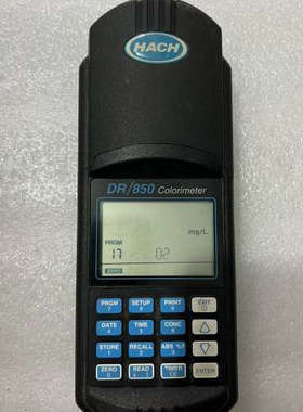 HACH(哈希)　DR850多参数水质分析仪，通电，.询价
