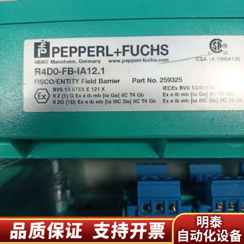 PEPPERL+FUCHS倍加福模块 R4D0-FB-IA1.询价