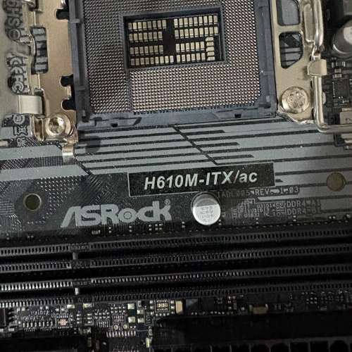 华擎H610M-ITX/ac 迷你主板 支持12代CPU 1.询价