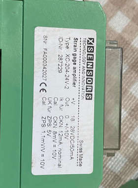 X-SENS0RS XC-204-24V-2 压力变送器.询价