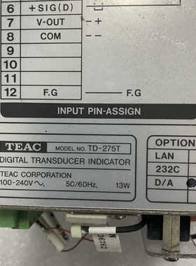 TEAC TD-275T DIGITAL TRANSDUCE.询价