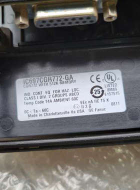 IC697CGR772-GA，，，两片。.询价