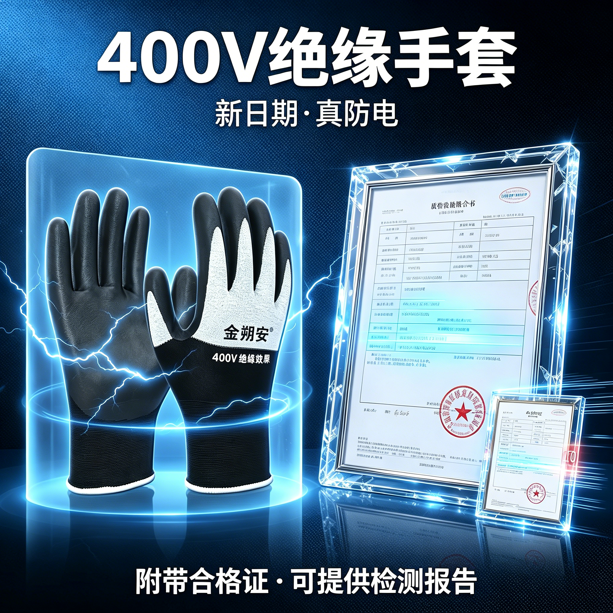 电工绝缘手套380v低压防电220v新能源汽车维修400v家用夏季薄款