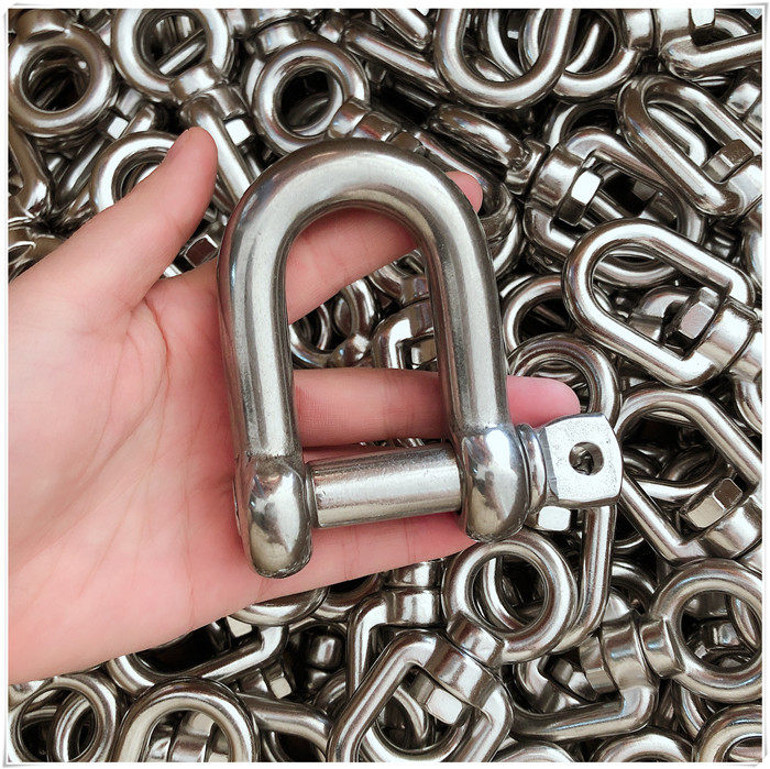 滨州腾达 304不锈钢日式d型卸扣m16 承重1500kg 店主推荐