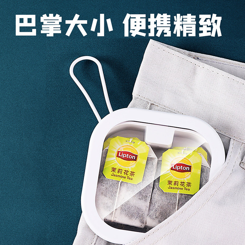 儿童发饰旅行便携化妆棉收纳盒图片