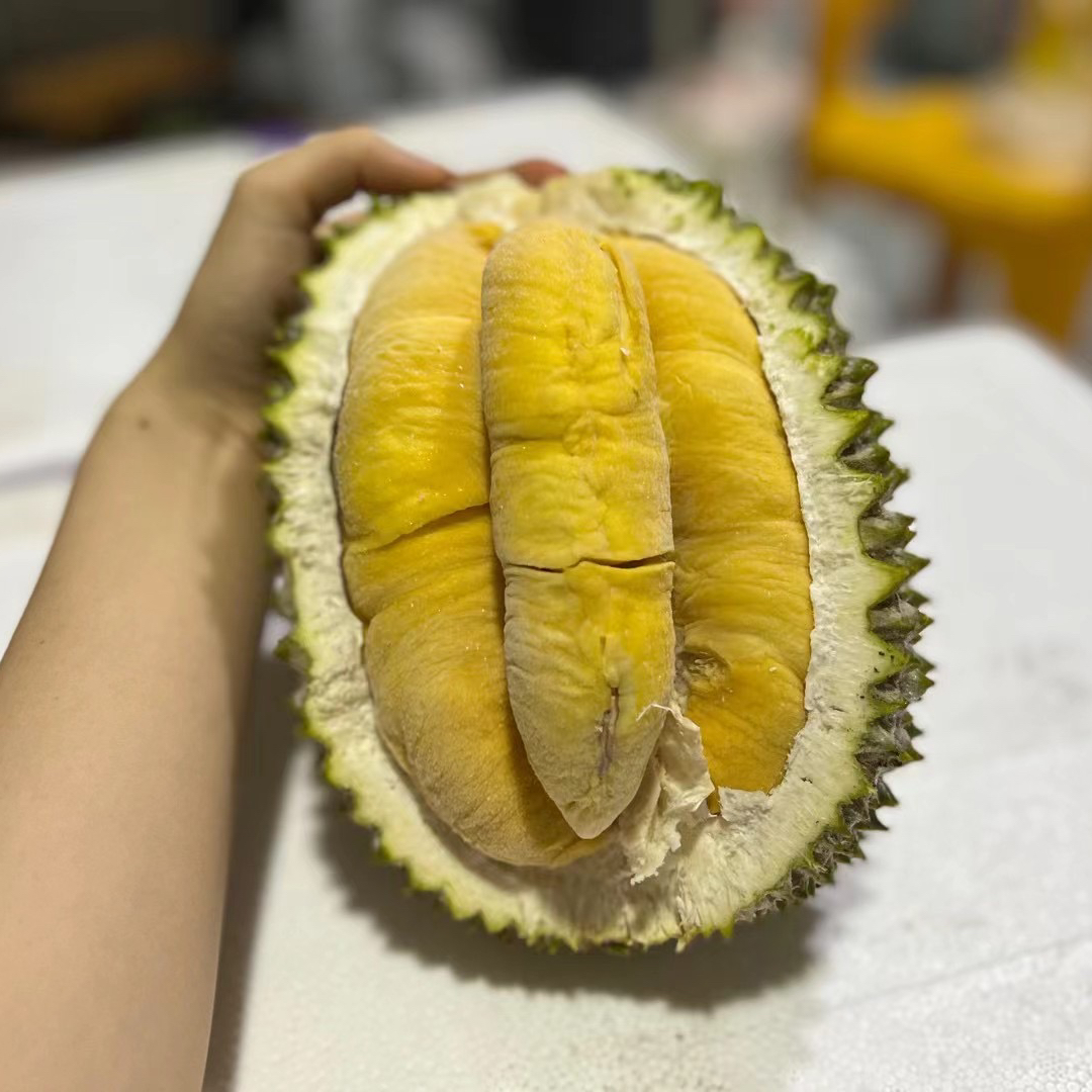 马来西亚钻石贵族金钻AAA猫山王D197冷冻榴莲包5房顺丰包邮2.7斤