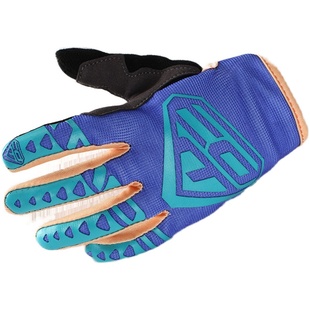 COM手套儿童平衡车小轮车骑行全指手套耐磨羊皮软长指头赛车防护