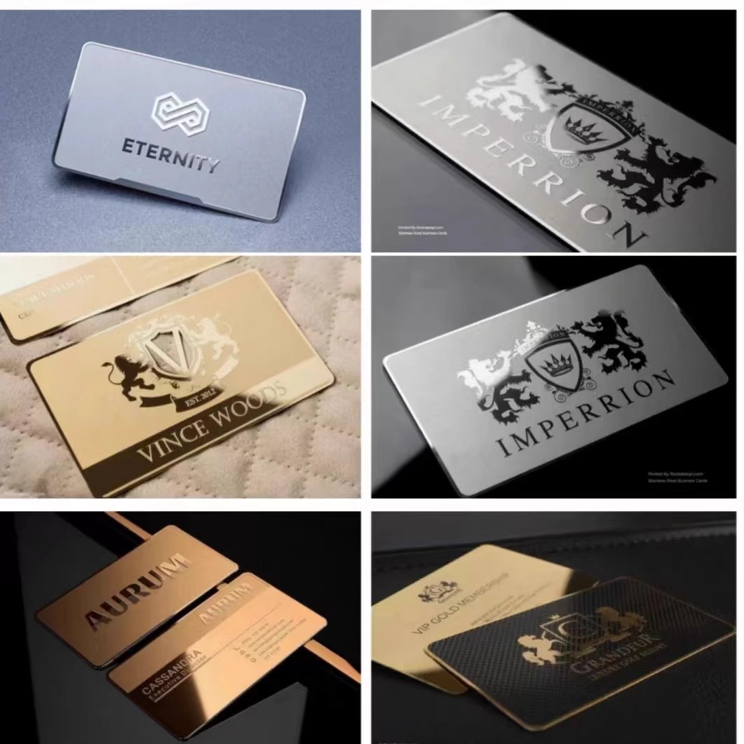 高档金属会员卡 奖牌 铭牌 徽章 个性化定做纪念章 金属卡片定制