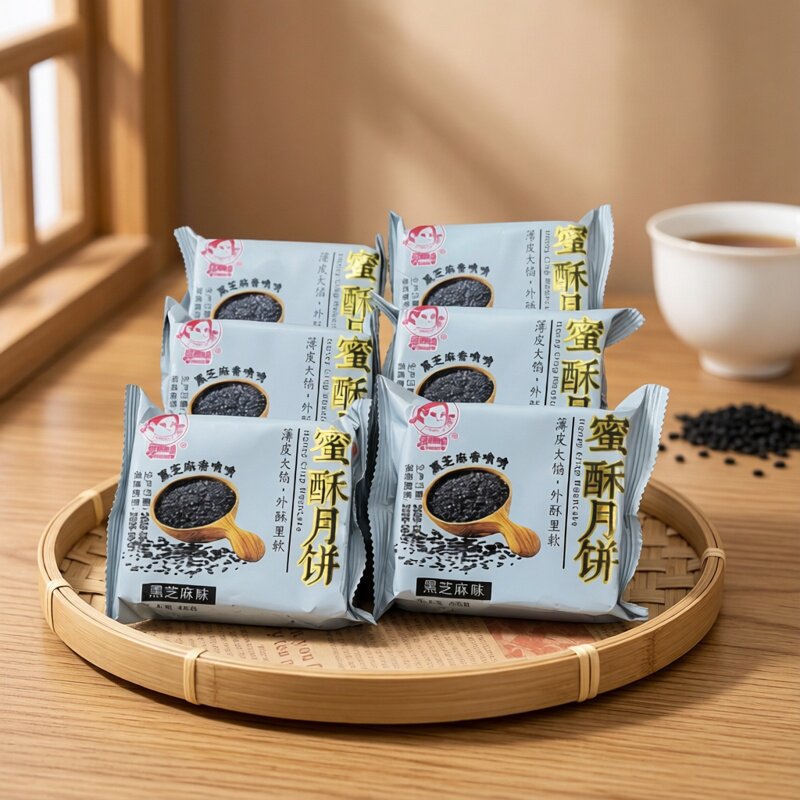 范四姑蜜酥月饼多口味水果味蔓越莓草莓味伍仁味中秋月饼糕点