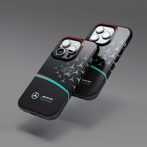 DIZSY F1赛车梅奔车队2024汉密尔顿LH44拉塞尔GR63周边手机壳适用于奔驰车迷