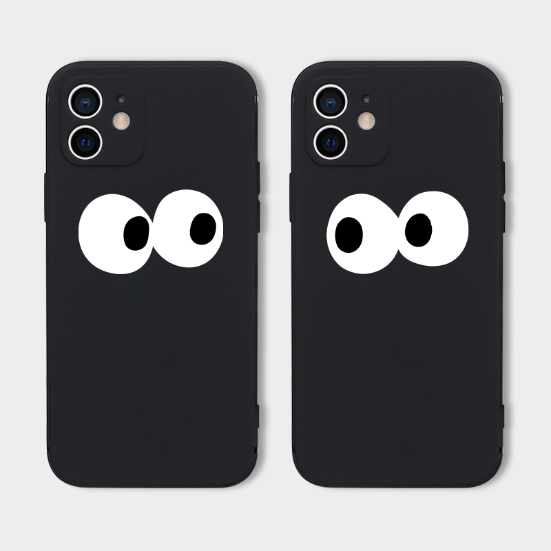 左看右看 适用iPhone16promax手机壳新款苹果15小众CP情侣款一对14可爱趣味13搞怪12秀恩爱p60华为mate70pro