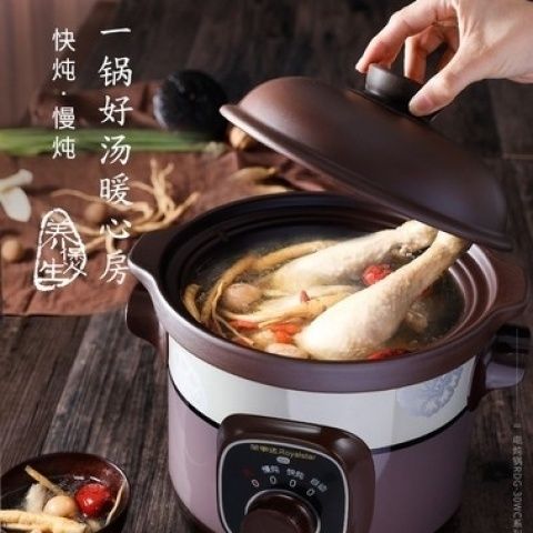 荣事达电炖锅家用多功能电煮锅电热锅电炒锅电蒸锅电火锅电煮锅