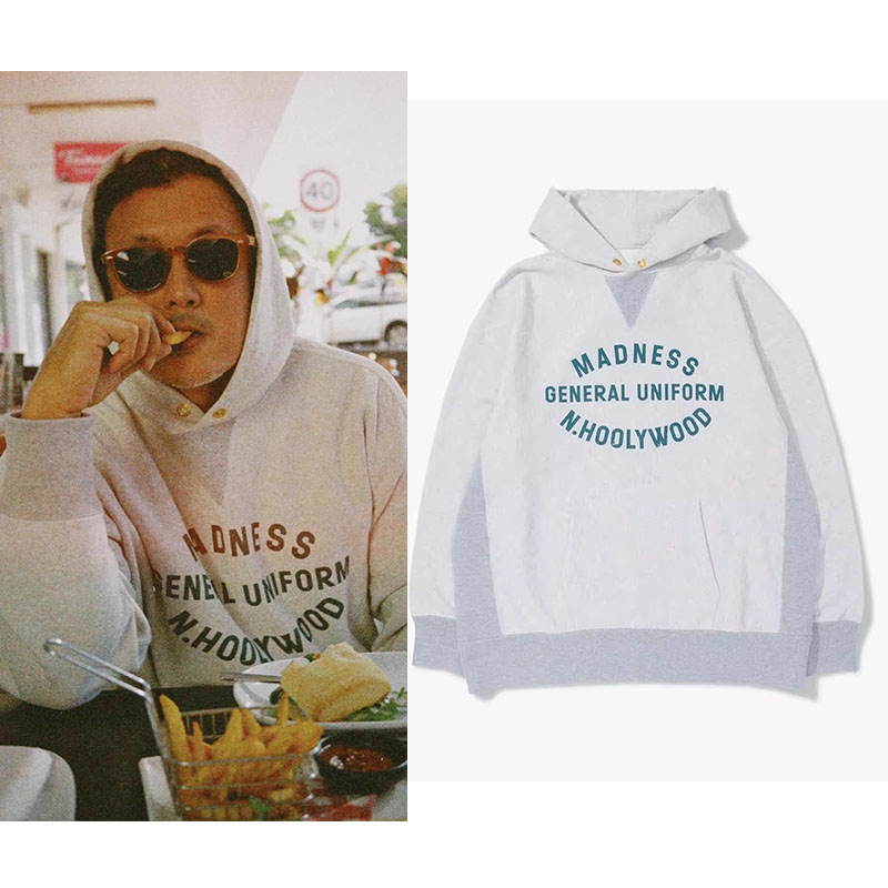madboys MADNESS  N.HOOLYWOOD联名十周年北京限定连帽卫衣余文乐
