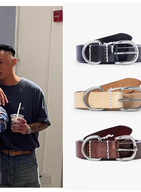 madboys 24余文乐MADNESS GENUINE COWHIDE LEATHER BELT牛皮腰带
