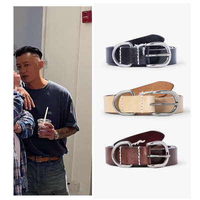 madboys 24余文乐MADNESS GENUINE COWHIDE LEATHER BELT牛皮腰带