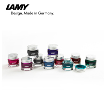 LAMY凌美T53墨水 crystal ink彩色非碳素钢笔墨水30ml 德国凌美官方旗舰店钢笔通用大容量瓶装彩色墨水不堵笔