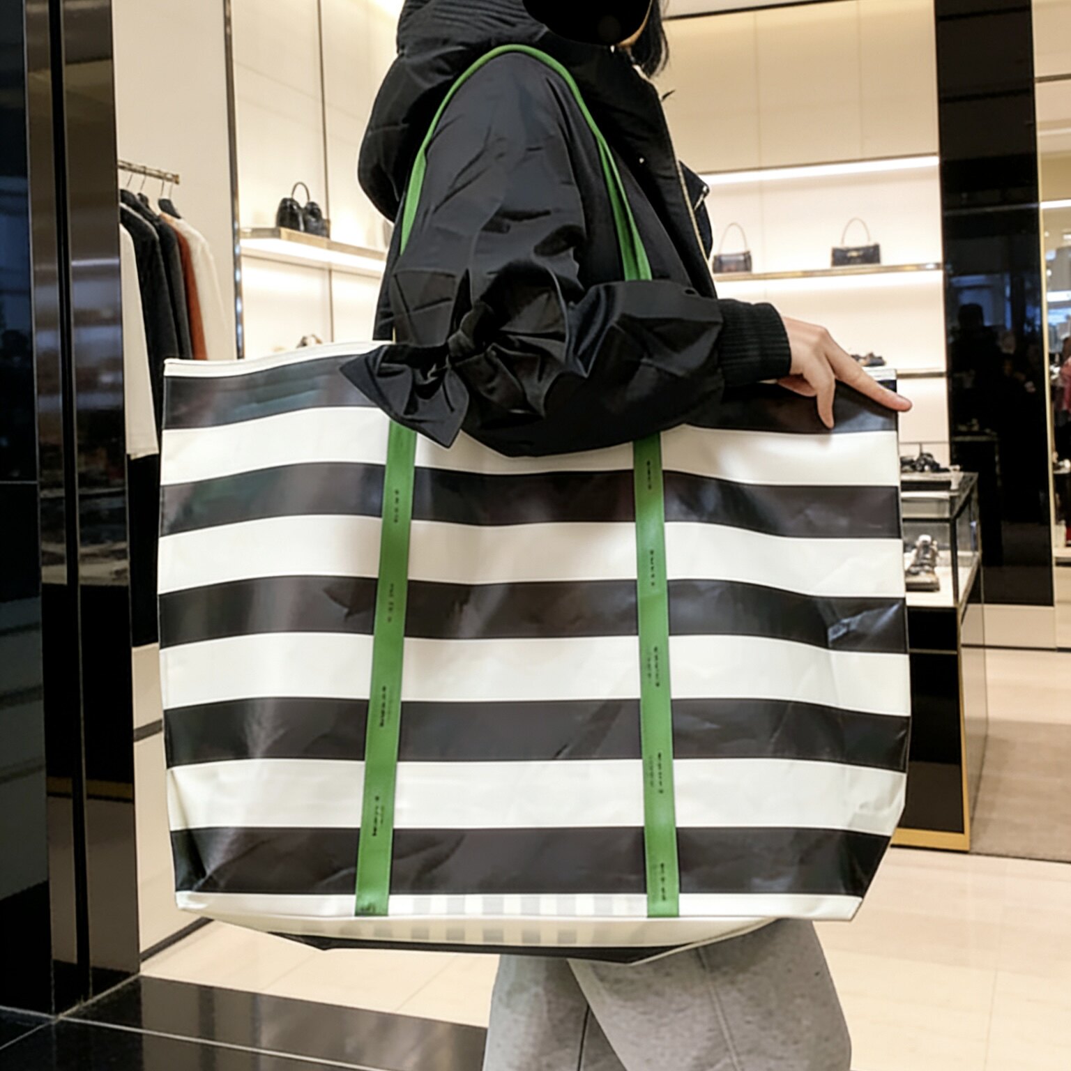 大容量购物袋单肩环保袋收纳袋