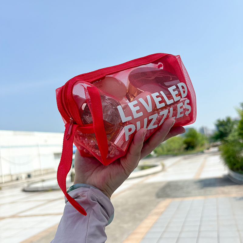 透明网纱收纳袋大容量分类整理袋