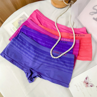 安全内裤 包臀纯棉四角裤 低腰打底棉裤 外贸高弹力女士舒适平角内裤