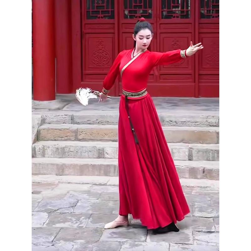 新款蒙古族舞蹈演出服