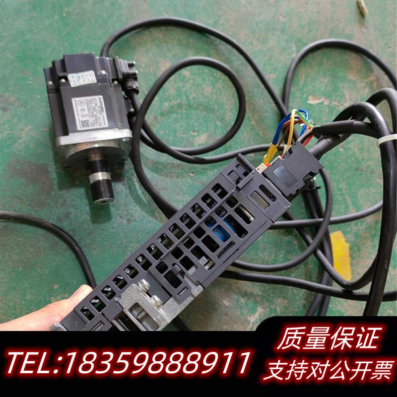 全新原装伺服驱动器电机一套MR-J3-20A电机HF-KP2议价
