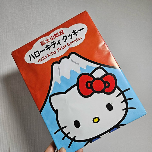 富士山限定HelloKitty香脆饼干