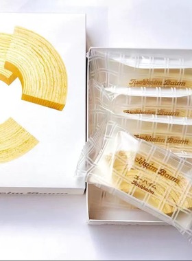 【现货刚到】日本Juchheim神户尤海姆海绵切片年轮蛋糕礼盒装