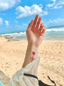 粉色玫瑰纹身贴防水男女持久清新手臂花朵锁骨遮疤痕爱贴纸小图案