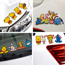 饰车身winnie the pooh 2019小熊维尼汽车贴纸 防水车贴卡通可爱装