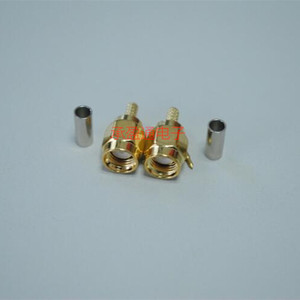 连接器 SMA-JC-1.5 公头压接式RP同轴连接器