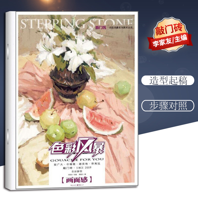 【团购优惠】敲门砖色彩风暴 色彩静物画面感 要取得高分就必须对画面