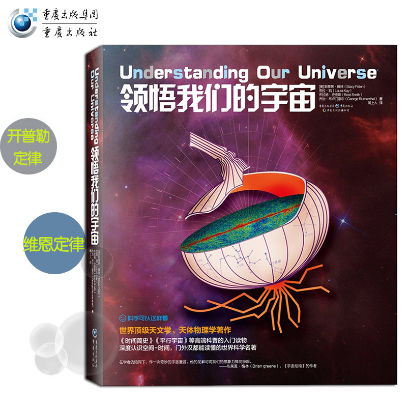 《领悟我们的宇宙》科学可以这样看 讲解宇宙的奥秘宇宙百科全书宇宙之谜 宇宙书籍天文学科普知识 宇宙简史 重庆出版社